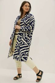 Abstract Duster Jacket at Anthropologie